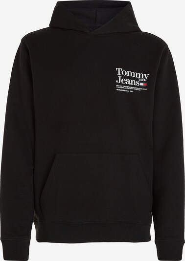 Bluză de molton Tommy Jeans pe bleumarin / roșu / negru / alb, Vizualizare produs