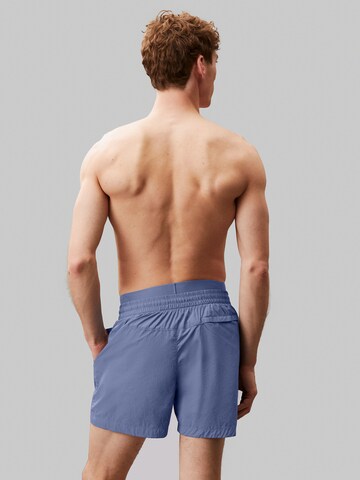 Shorts de bain Calvin Klein Swimwear en bleu