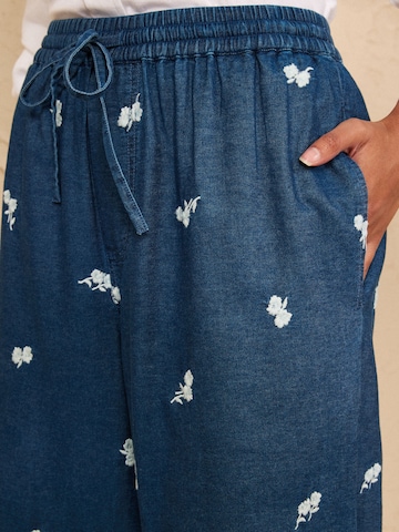 love & roses Wide leg Jeans in Blue