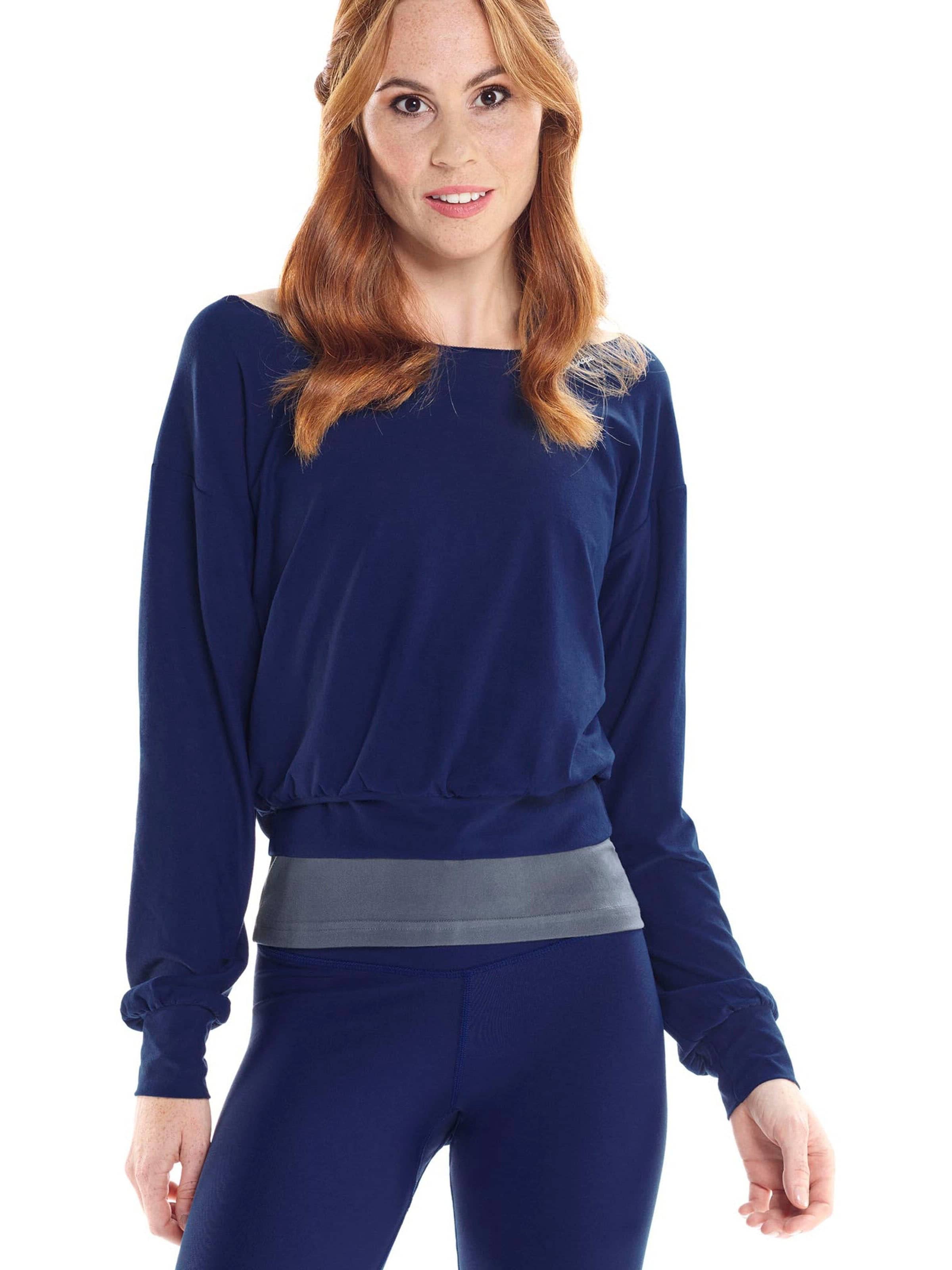 Winshape Functioneel shirt 'LS003LS' in Blauw: voorkant