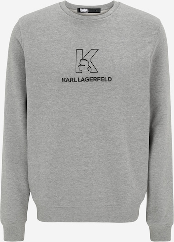Karl Lagerfeld Sweatshirt in Grau: Vorderseite