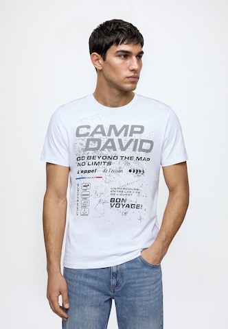 CAMP DAVID Shirt 'French Coast I' in White