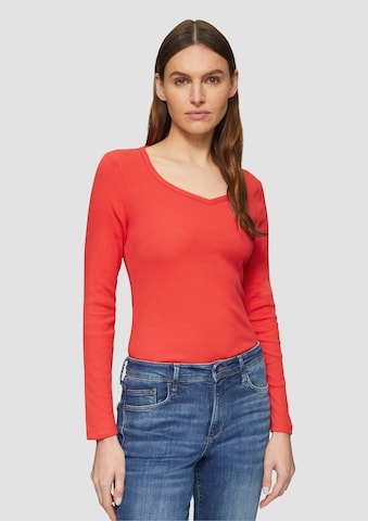 s.Oliver Shirt in Rood: voorkant