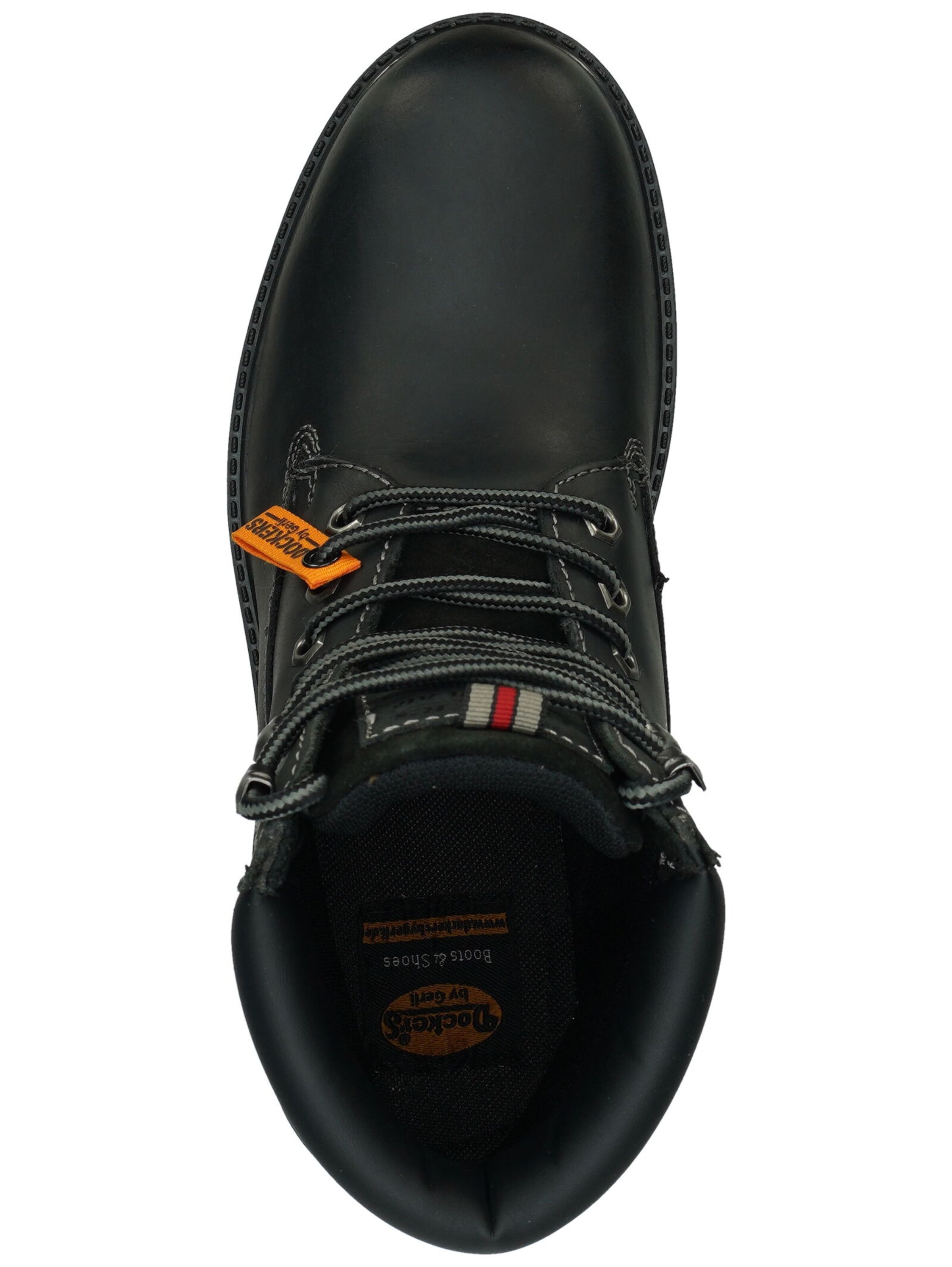 Boots stringati di Dockers by Gerli in nero