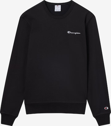 Champion Authentic Athletic Apparel Суичър в черно: отпред