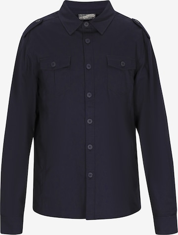 DreiMaster Vintage Regularny krój Koszula w kolorze niebieski: przód