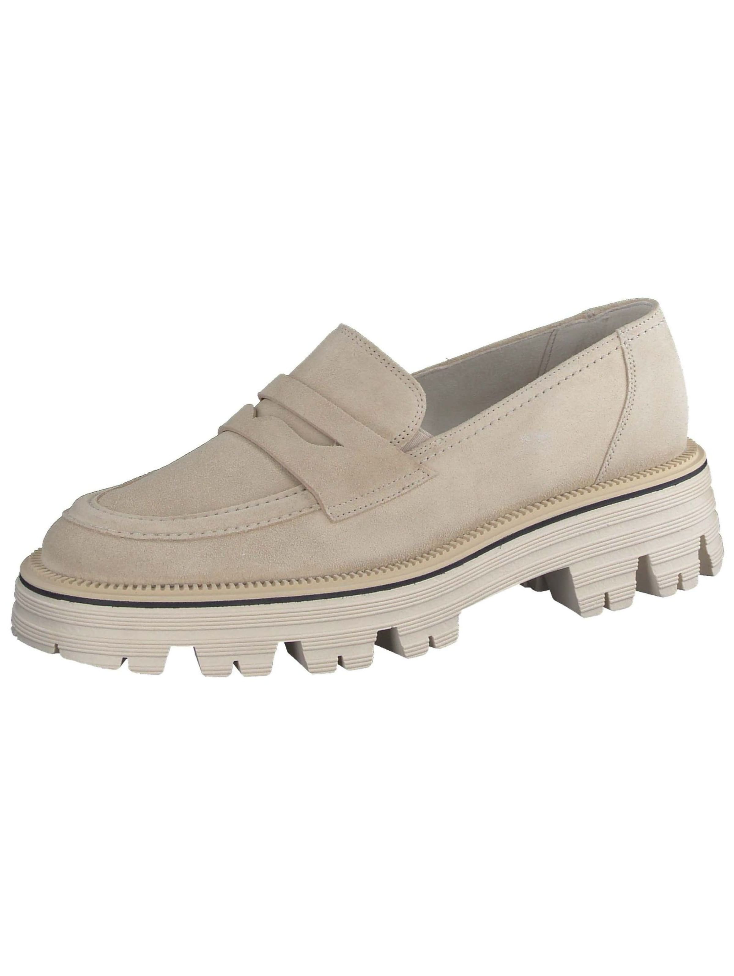 Chaussure basse Paul Green en beige : devant