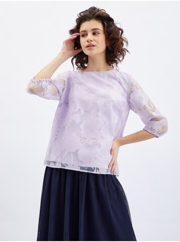 Orsay Blouse in Purple: front