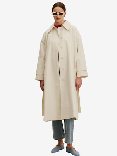MANUKA Winterjacke in S-M in beige, Produktansicht