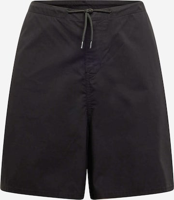 WEEKDAY Loose fit Trousers in Black: front