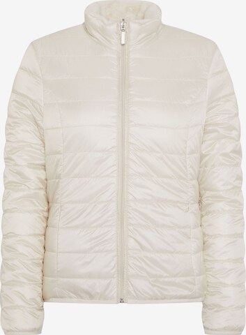 JZ&CO Between-Season Jacket in Beige: front