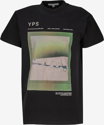 T-Shirt 'Overexposure Daylen' Young Poets en noir : devant