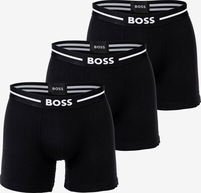 BOSS Boxers en noir / blanc, Vue avec produit