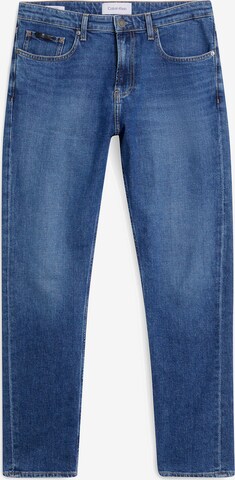 Calvin Klein Tapered Jeans in Blauw: voorkant