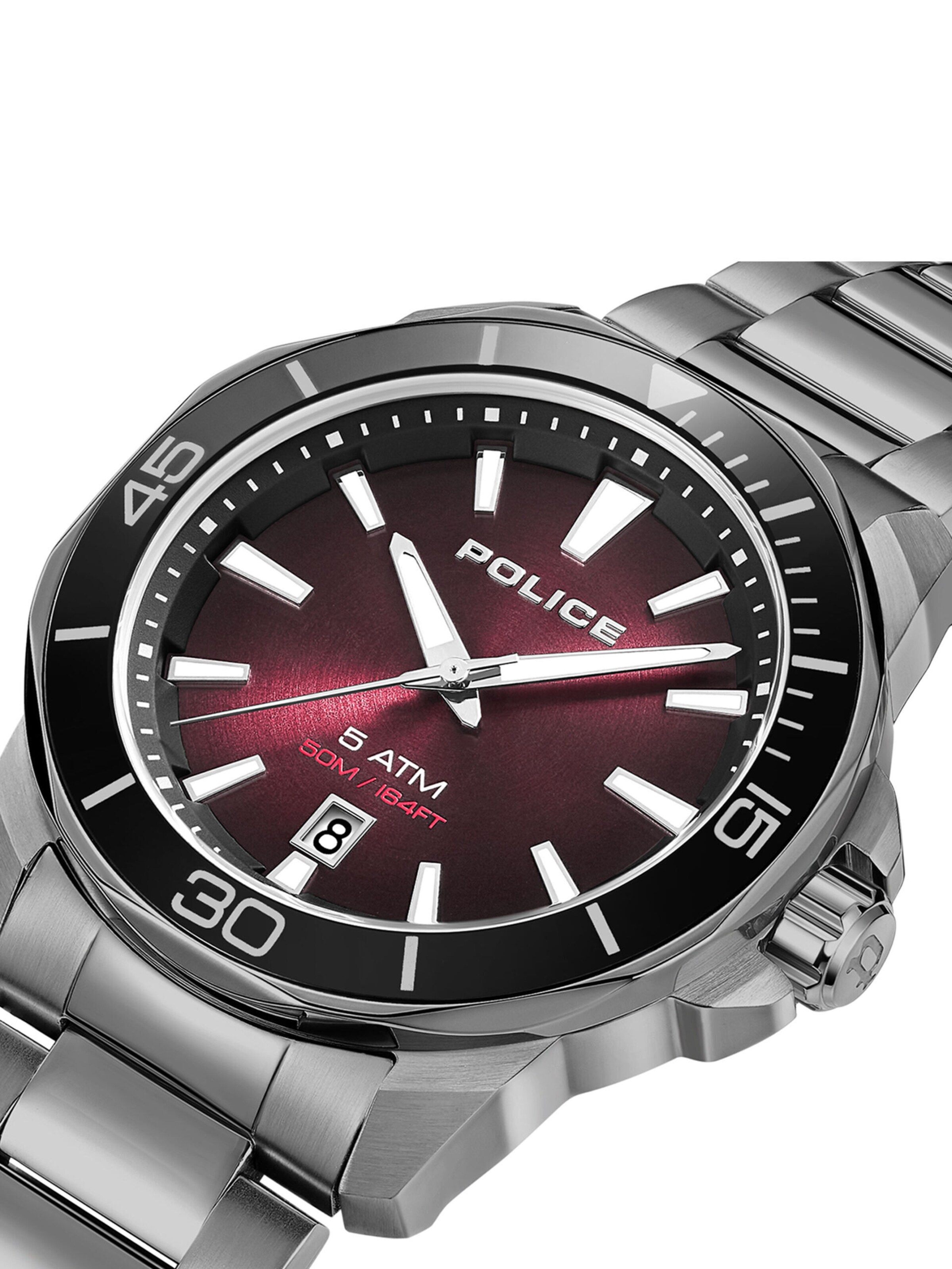 POLICE Analog watch 'Thornton' in Black