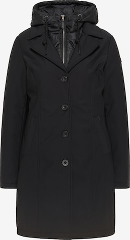 DreiMaster Klassik Winter Coat in Black: front