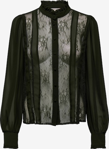 ONLY - Blusa 'HANNAH' em verde: frente