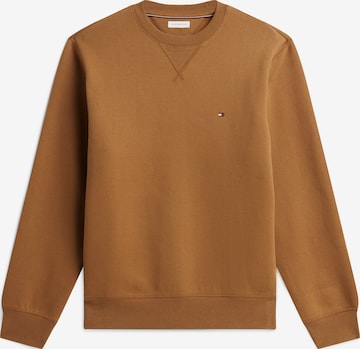 TOMMY HILFIGER - Sweatshirt 'ESS SEASONAL' em castanho: frente