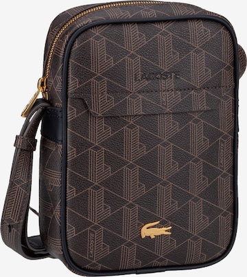 LACOSTE Crossbody Bag in Brown: front