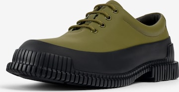 CAMPER Lace-Up Shoes 'Pix' in Green: front