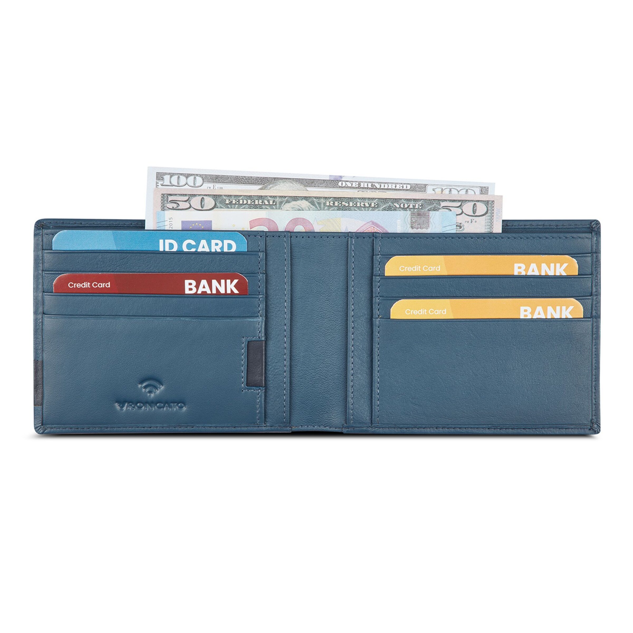 Roncato Portemonnaie 'Monaco' in Blau