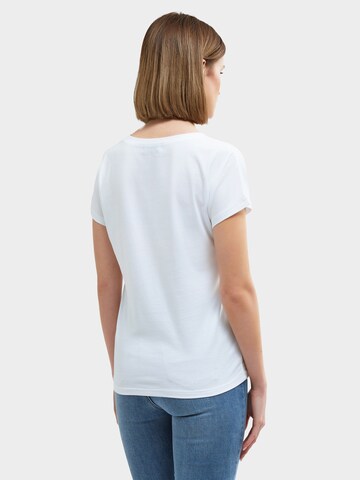 Influencer T-Shirt in Weiß
