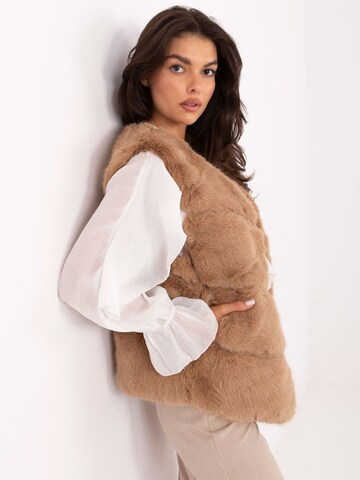 Madnezz House Weste in Beige