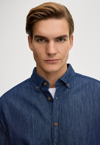 Coupe regular Chemise 'Heli' JOOP! Jeans en bleu