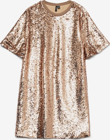 Robe 'VMBlume' VERO MODA en bronze : devant