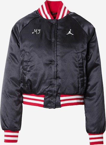 Jordan Jacke 'VARSITY' in Schwarz: predná strana