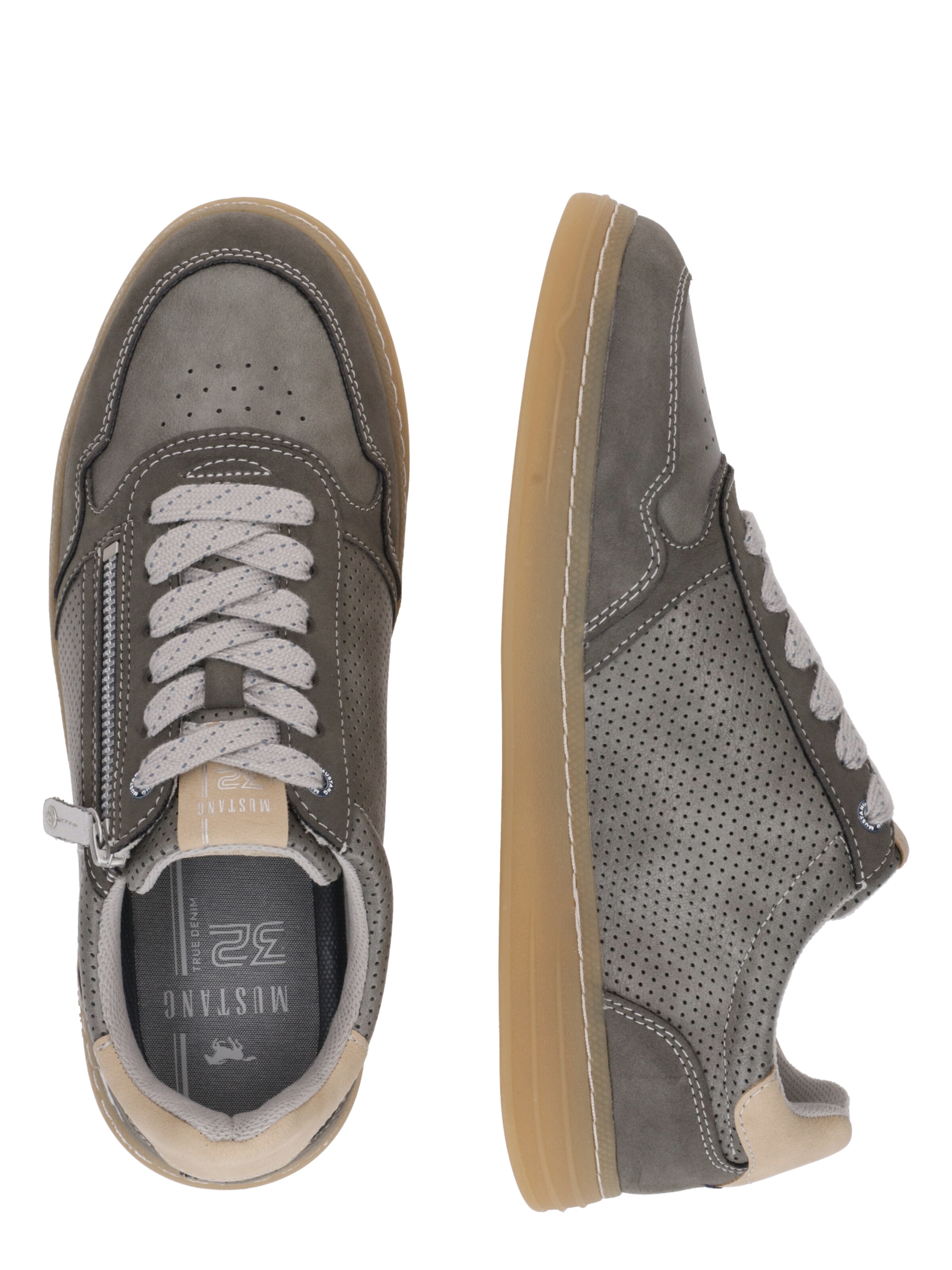 MUSTANG Platform trainers in Grey