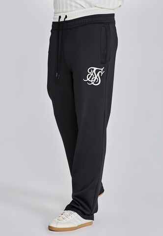 Regular Pantalon SikSilk en noir