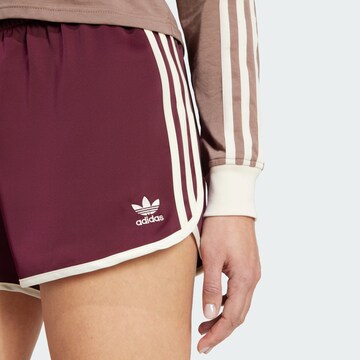 Loosefit Pantalon 'Adicolor' ADIDAS ORIGINALS en rouge