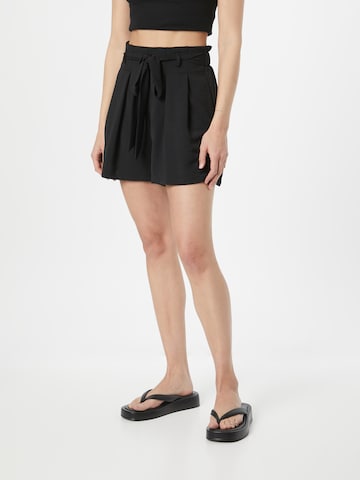 ABOUT YOU Wide Leg Shorts 'Lia' (GRS) in Schwarz: predná strana