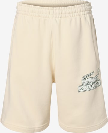 LACOSTE Shorts in Beige: predná strana