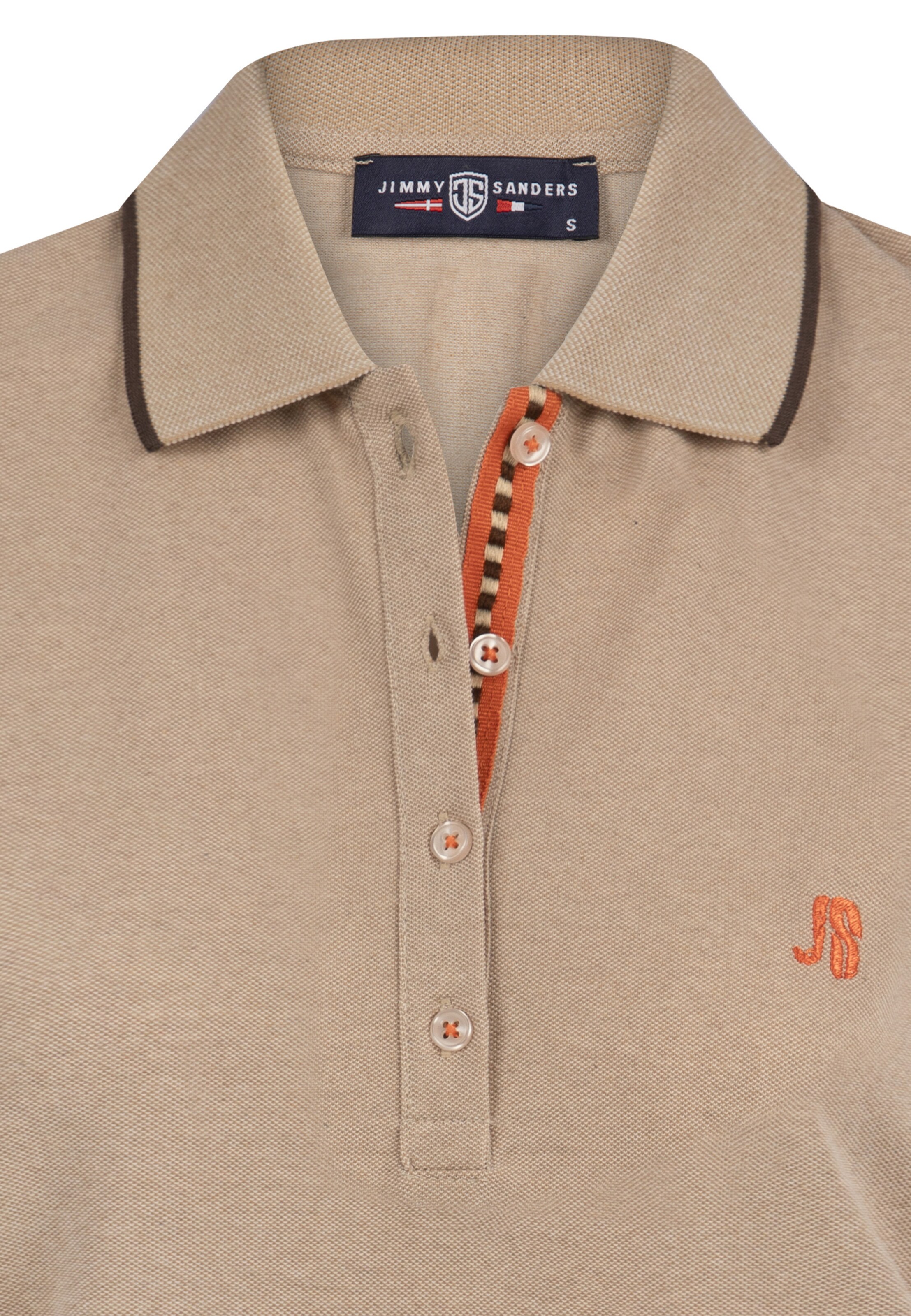 Jimmy Sanders Tričko – béžová