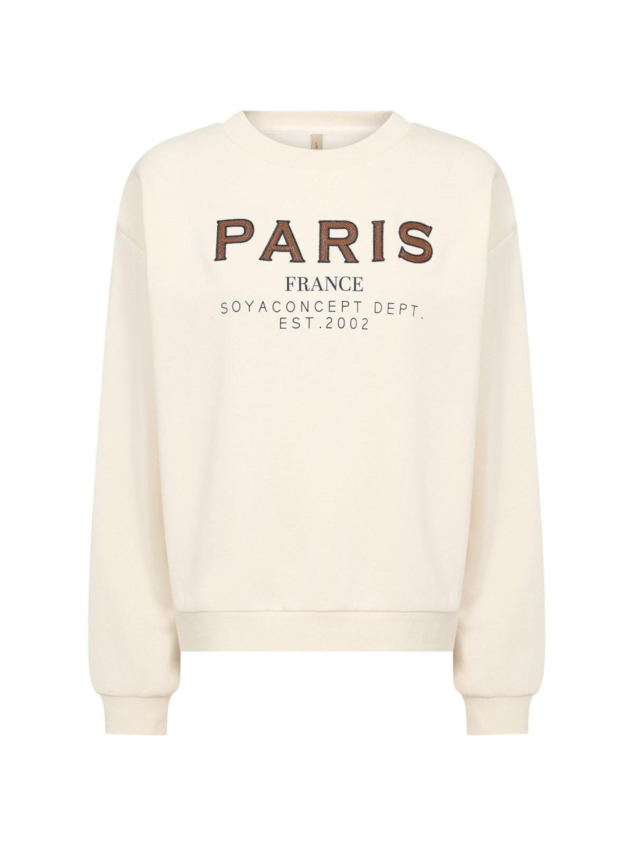 Soyaconcept Sweater 'Soyaconcept Angelin 6 cream' in Beige