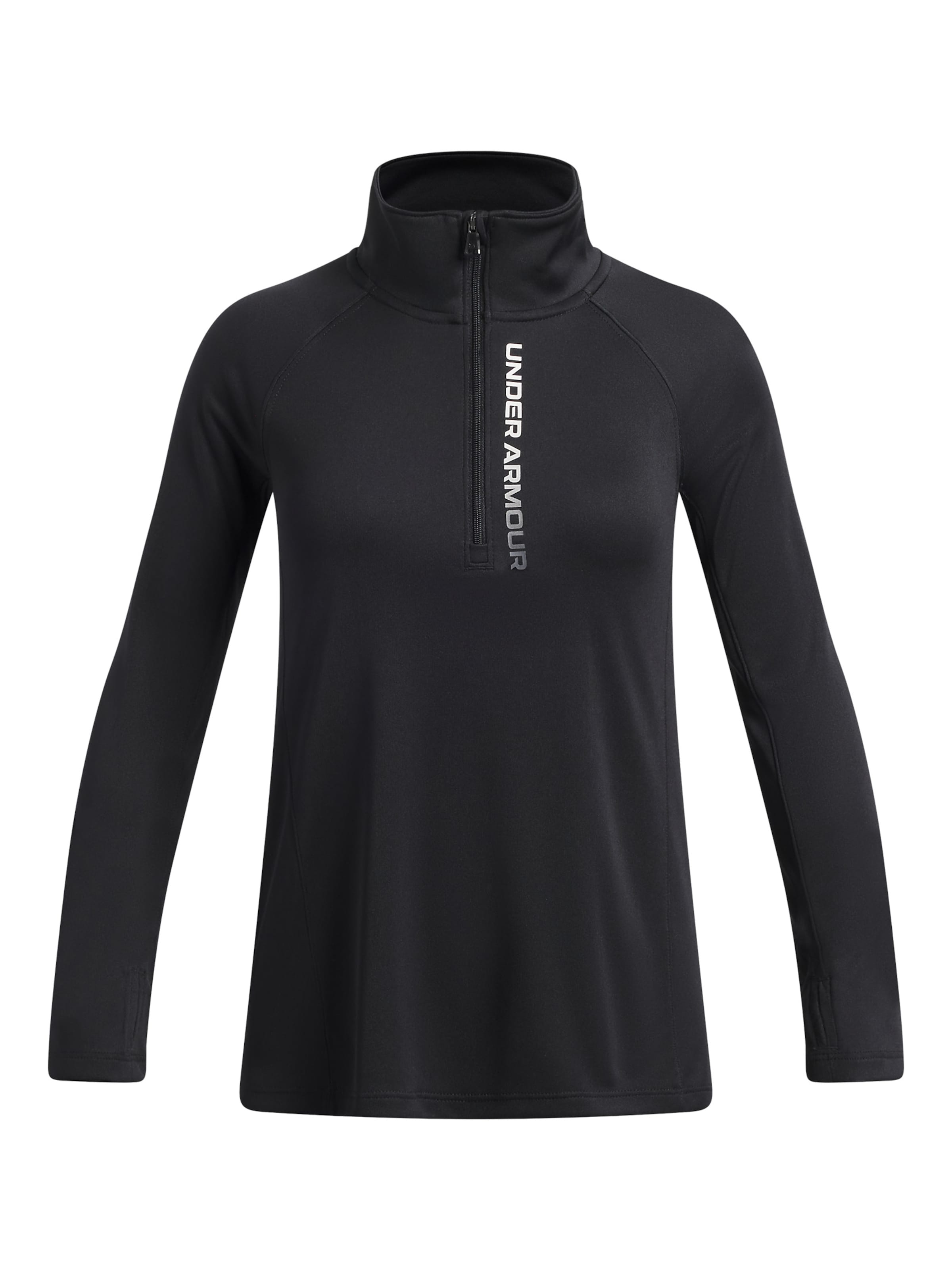 UNDER ARMOUR Functioneel shirt 'Branded' in Zwart: voorkant