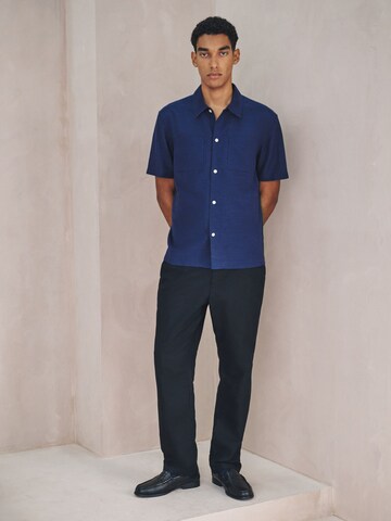 Next Средняя посадка Рубашка в Синий