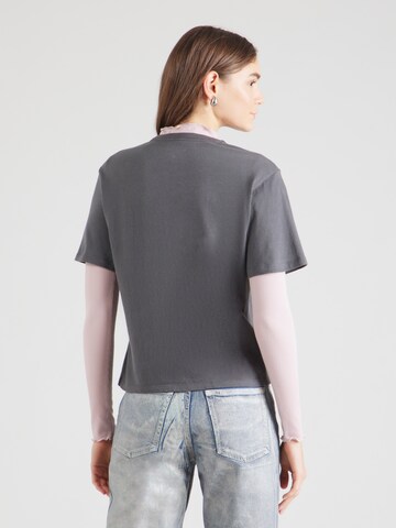Abercrombie & Fitch Tričko - Sivá