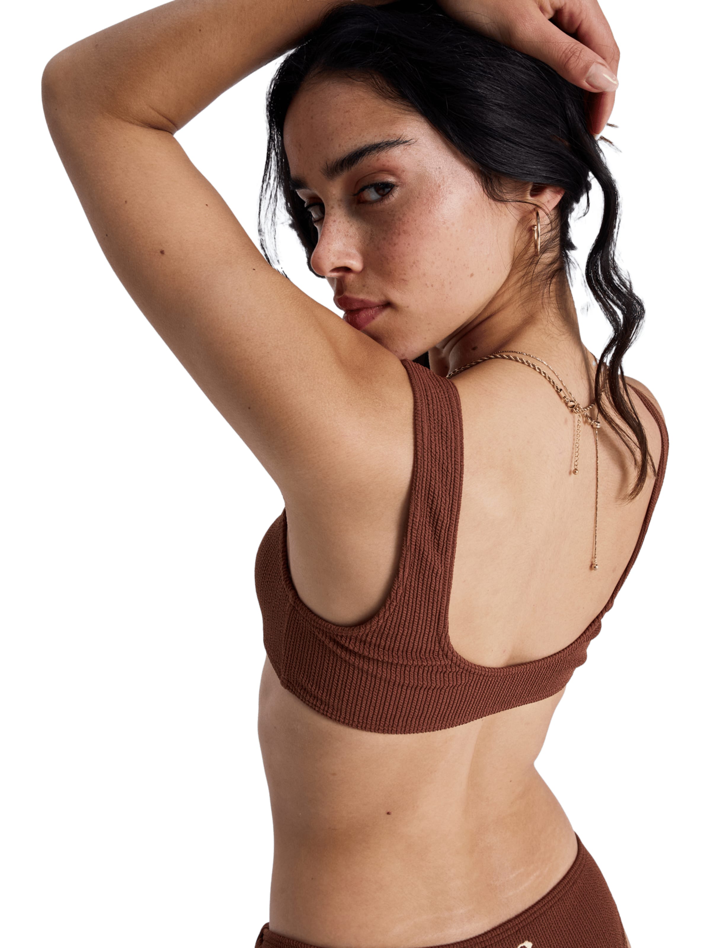 ROXY Bikini Top 'Sunshine' in Brown