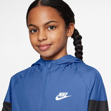 NIKE Sportjacke in Blau