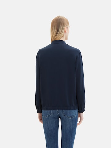 TOM TAILOR Sweatshirt in Blauw