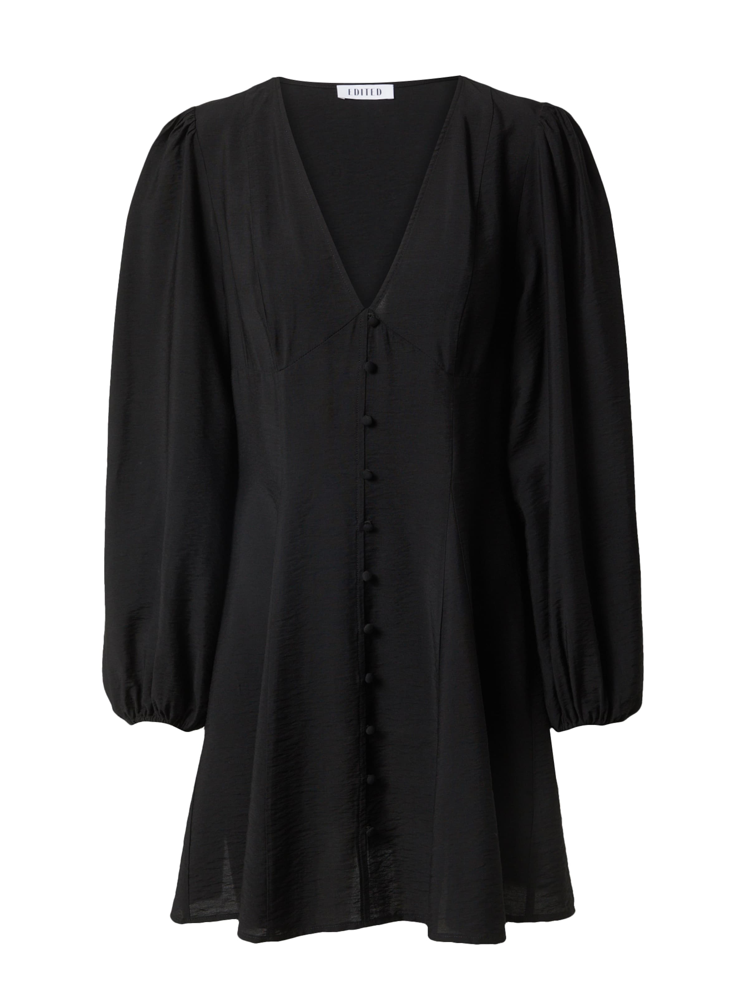 EDITED - Vestido 'Vilja' em preto: frente