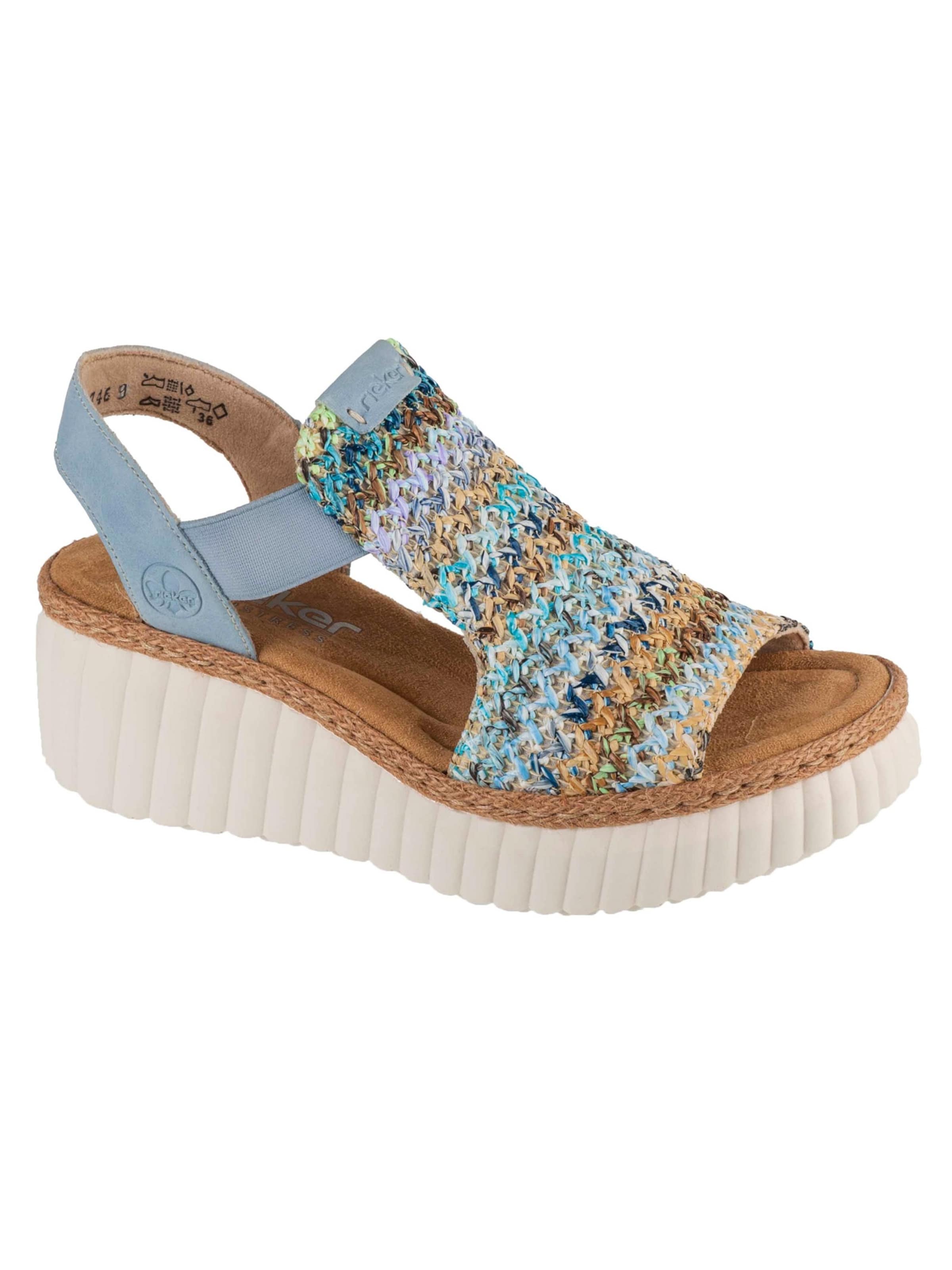 Rieker Sandals 'Rieker Sandals 69172' in Blue: front