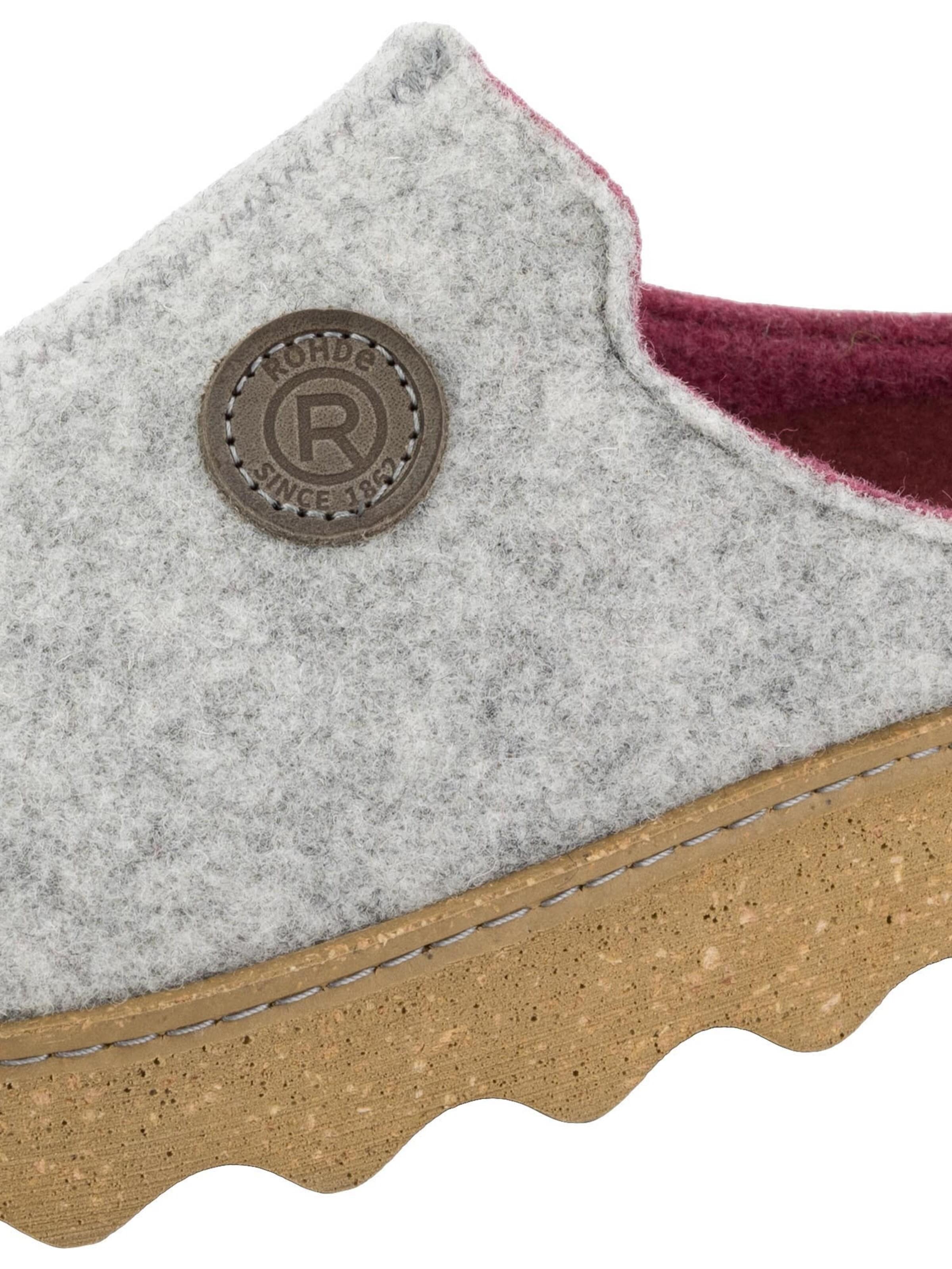 ROHDE Clogs 'Foggia-D' in Grey