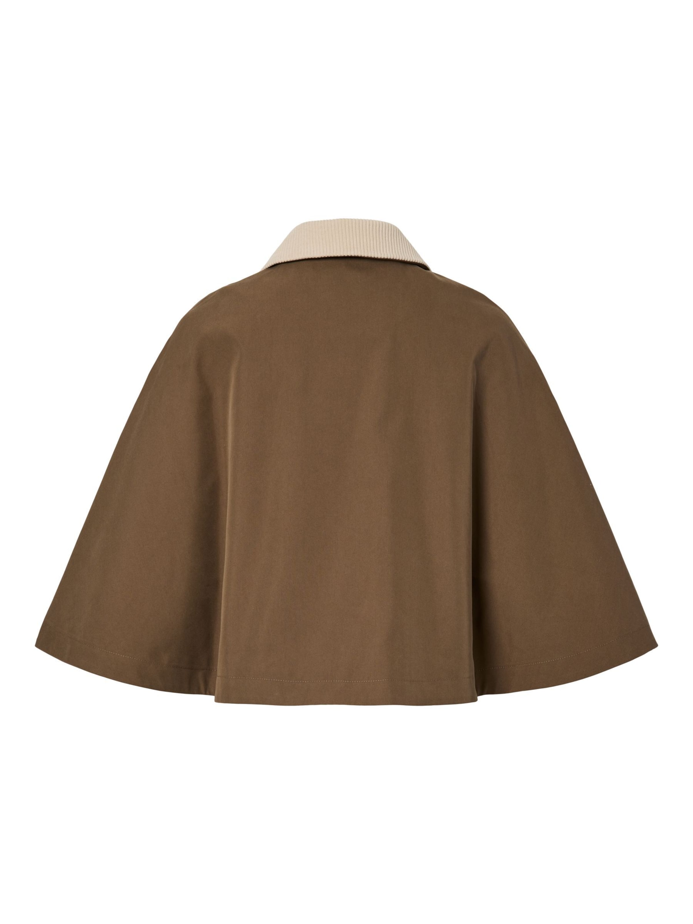 Mantellina 'MALOMA' di YAS in marrone