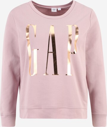 Sweat-shirt Gap Petite en violet : devant