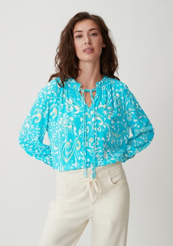 comma casual identity Blouse in Blue: front