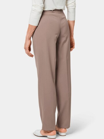 Regular Pantalon Goldner en marron